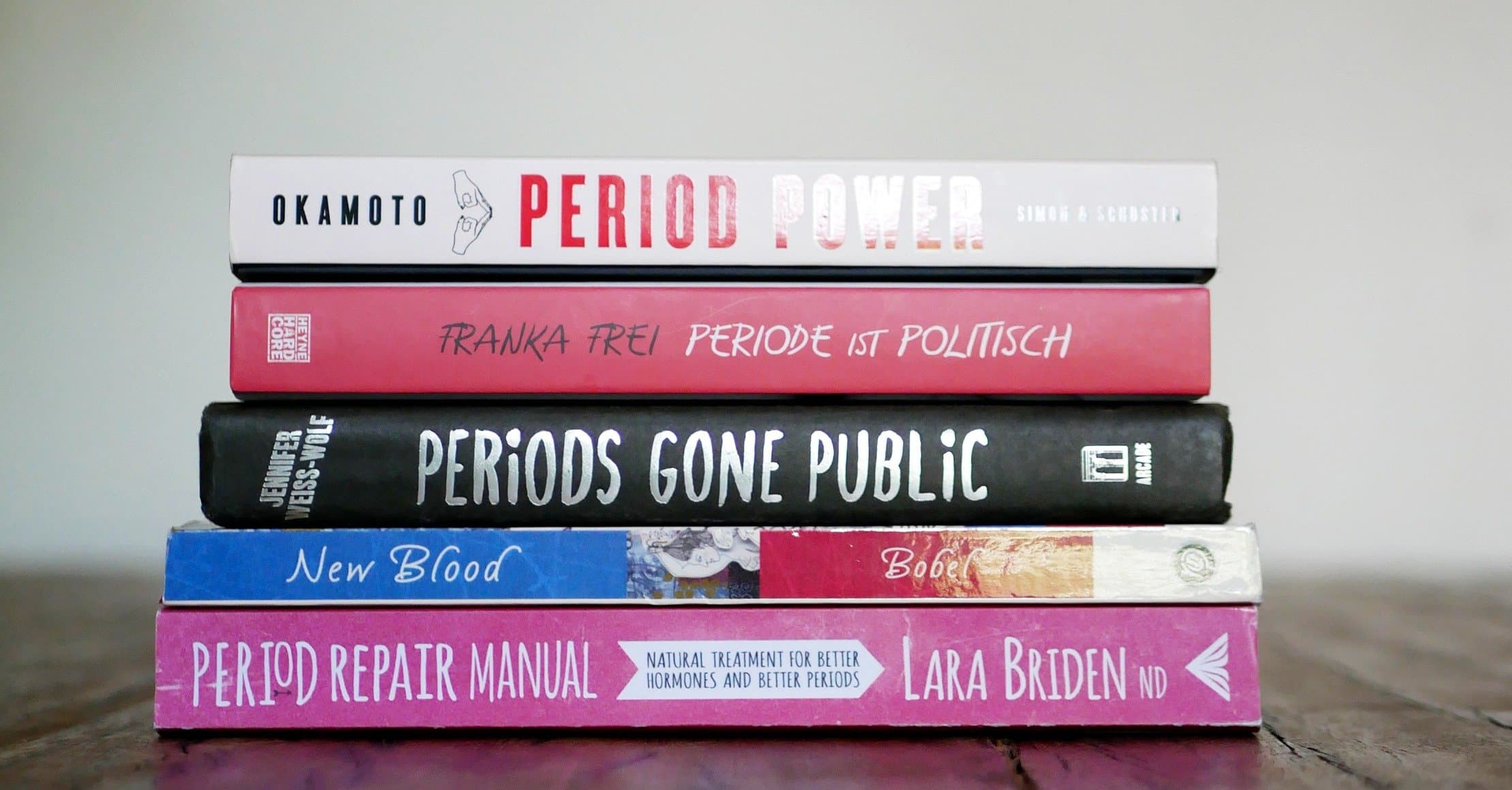 My 4 favourite books about menstruation